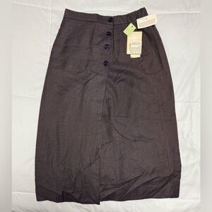 Chic Dark Gray Women's Pencil Skirt